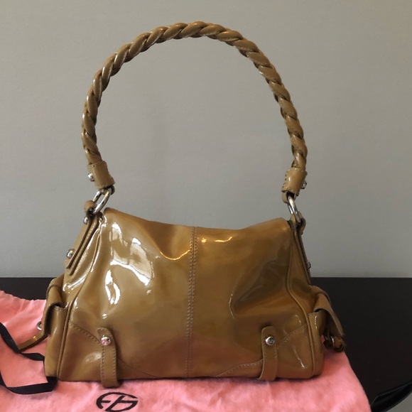 Francesco Biasia Patent Leather Shoulder Bag - Picture 2 of 8